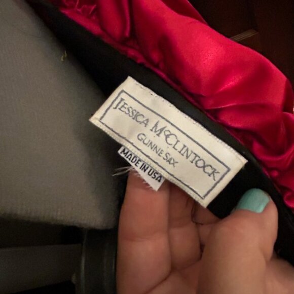 1992 Jessica McClintock Gown, Size 6 US - Picture 6 of 6